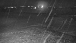 Horní část sjezdovky skiareálu Hlubočky