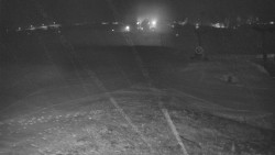 Horní část sjezdovky skiareálu Hlubočky