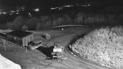 Horní část sjezdovky skiareálu Hlubočky