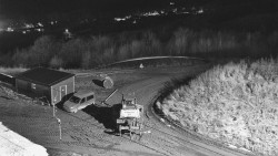 Horní část sjezdovky skiareálu Hlubočky