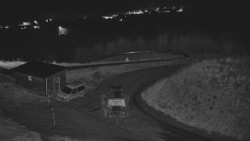 Horní část sjezdovky skiareálu Hlubočky