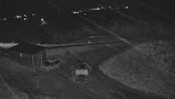 Horní část sjezdovky skiareálu Hlubočky