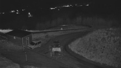 Horní část sjezdovky skiareálu Hlubočky