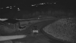 Horní část sjezdovky skiareálu Hlubočky