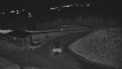 Horní část sjezdovky skiareálu Hlubočky