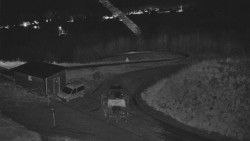 Horní část sjezdovky skiareálu Hlubočky