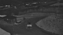 Horní část sjezdovky skiareálu Hlubočky