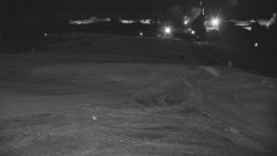 Horní část sjezdovky skiareálu Hlubočky