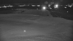 Horní část sjezdovky skiareálu Hlubočky