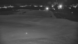 Horní část sjezdovky skiareálu Hlubočky