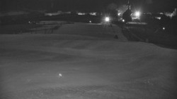 Horní část sjezdovky skiareálu Hlubočky