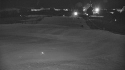 Horní část sjezdovky skiareálu Hlubočky