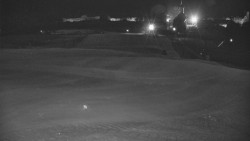 Horní část sjezdovky skiareálu Hlubočky