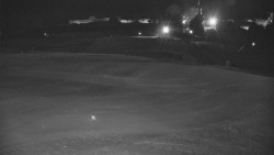 Horní část sjezdovky skiareálu Hlubočky