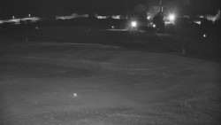 Horní část sjezdovky skiareálu Hlubočky