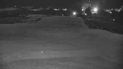 Horní část sjezdovky skiareálu Hlubočky