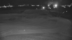 Horní část sjezdovky skiareálu Hlubočky