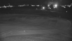 Horní část sjezdovky skiareálu Hlubočky