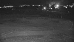 Horní část sjezdovky skiareálu Hlubočky