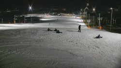 Horní část sjezdovky skiareálu Hlubočky