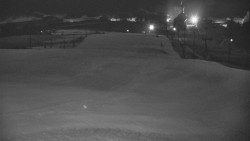 Horní část sjezdovky skiareálu Hlubočky