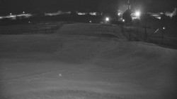 Horní část sjezdovky skiareálu Hlubočky