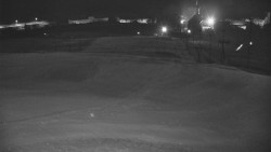 Horní část sjezdovky skiareálu Hlubočky