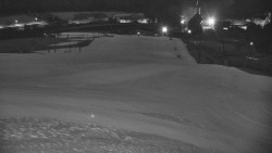 Horní část sjezdovky skiareálu Hlubočky