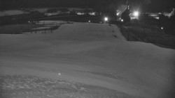 Horní část sjezdovky skiareálu Hlubočky