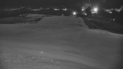 Horní část sjezdovky skiareálu Hlubočky