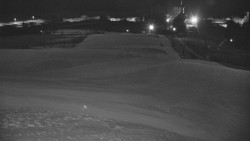 Horní část sjezdovky skiareálu Hlubočky