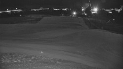 Horní část sjezdovky skiareálu Hlubočky