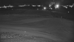 Horní část sjezdovky skiareálu Hlubočky