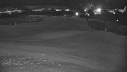 Horní část sjezdovky skiareálu Hlubočky