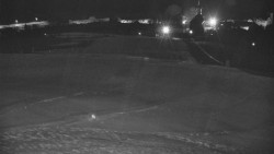 Horní část sjezdovky skiareálu Hlubočky