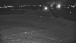 Horní část sjezdovky skiareálu Hlubočky