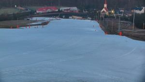 Skiareál Hlubočky - Horní část sjezdovky skiareálu Hlubočky - 2.3.2026 v 06:10 Skiareál Hlubočky - Horní část sjezdovky skiareálu Hlubočky - 2.3.2026 v 06:10