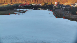 Skiareál Hlubočky - Horní část sjezdovky skiareálu Hlubočky - 2.3.2026 v 07:30 Skiareál Hlubočky - Horní část sjezdovky skiareálu Hlubočky - 2.3.2026 v 07:30