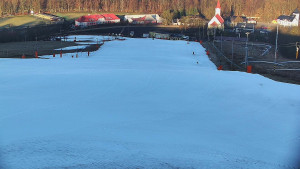Skiareál Hlubočky - Horní část sjezdovky skiareálu Hlubočky - 2.3.2026 v 07:35 Skiareál Hlubočky - Horní část sjezdovky skiareálu Hlubočky - 2.3.2026 v 07:35