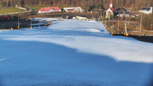 Skiareál Hlubočky - Horní část sjezdovky skiareálu Hlubočky - 2.3.2026 v 08:00 Skiareál Hlubočky - Horní část sjezdovky skiareálu Hlubočky - 2.3.2026 v 08:00