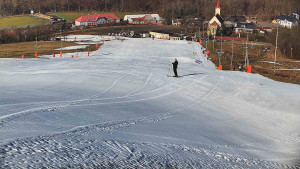 Skiareál Hlubočky - Horní část sjezdovky skiareálu Hlubočky - 2.3.2026 v 09:25 Skiareál Hlubočky - Horní část sjezdovky skiareálu Hlubočky - 2.3.2026 v 09:25