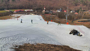 Skiareál Hlubočky - Horní část sjezdovky skiareálu Hlubočky - 2.3.2026 v 11:30 Skiareál Hlubočky - Horní část sjezdovky skiareálu Hlubočky - 2.3.2026 v 11:30