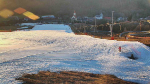 Skiareál Hlubočky - Horní část sjezdovky skiareálu Hlubočky - 2.3.2026 v 17:10 Skiareál Hlubočky - Horní část sjezdovky skiareálu Hlubočky - 2.3.2026 v 17:10