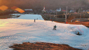 Skiareál Hlubočky - Horní část sjezdovky skiareálu Hlubočky - 2.3.2026 v 17:20 Skiareál Hlubočky - Horní část sjezdovky skiareálu Hlubočky - 2.3.2026 v 17:20
