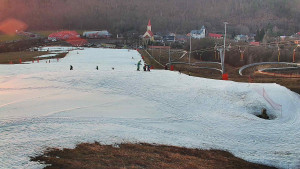 Skiareál Hlubočky - Horní část sjezdovky skiareálu Hlubočky - 2.3.2026 v 17:30 Skiareál Hlubočky - Horní část sjezdovky skiareálu Hlubočky - 2.3.2026 v 17:30