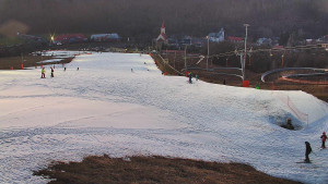 Skiareál Hlubočky - Horní část sjezdovky skiareálu Hlubočky - 2.3.2026 v 17:50 Skiareál Hlubočky - Horní část sjezdovky skiareálu Hlubočky - 2.3.2026 v 17:50