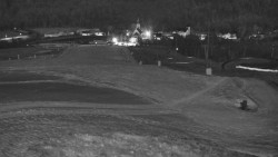 Horní část sjezdovky skiareálu Hlubočky