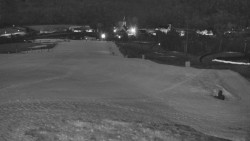 Horní část sjezdovky skiareálu Hlubočky