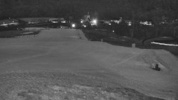 Horní část sjezdovky skiareálu Hlubočky