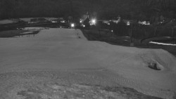 Horní část sjezdovky skiareálu Hlubočky